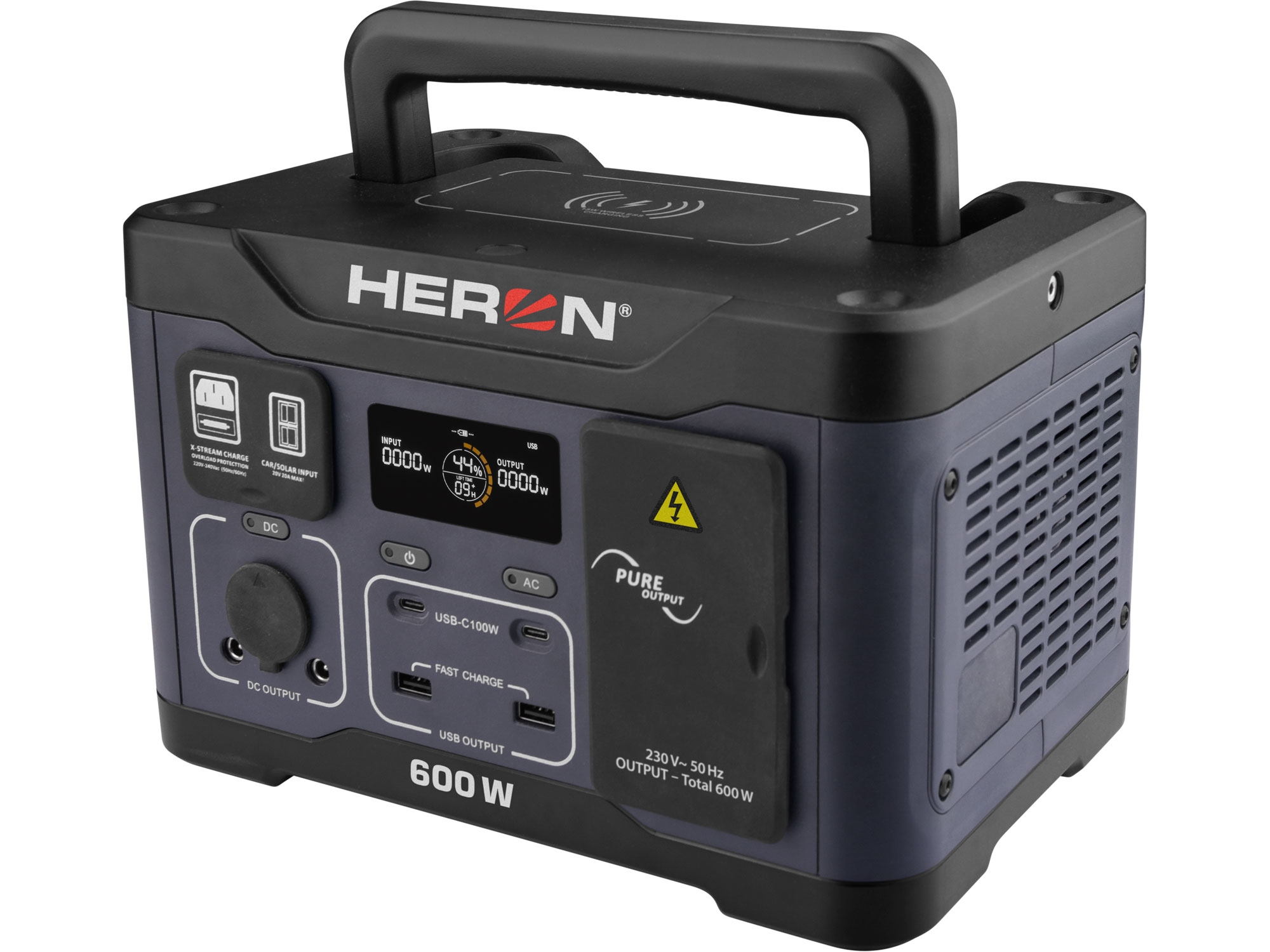 Nabíjecí bateriová stanice Heron 600W 8896800, 512Wh
