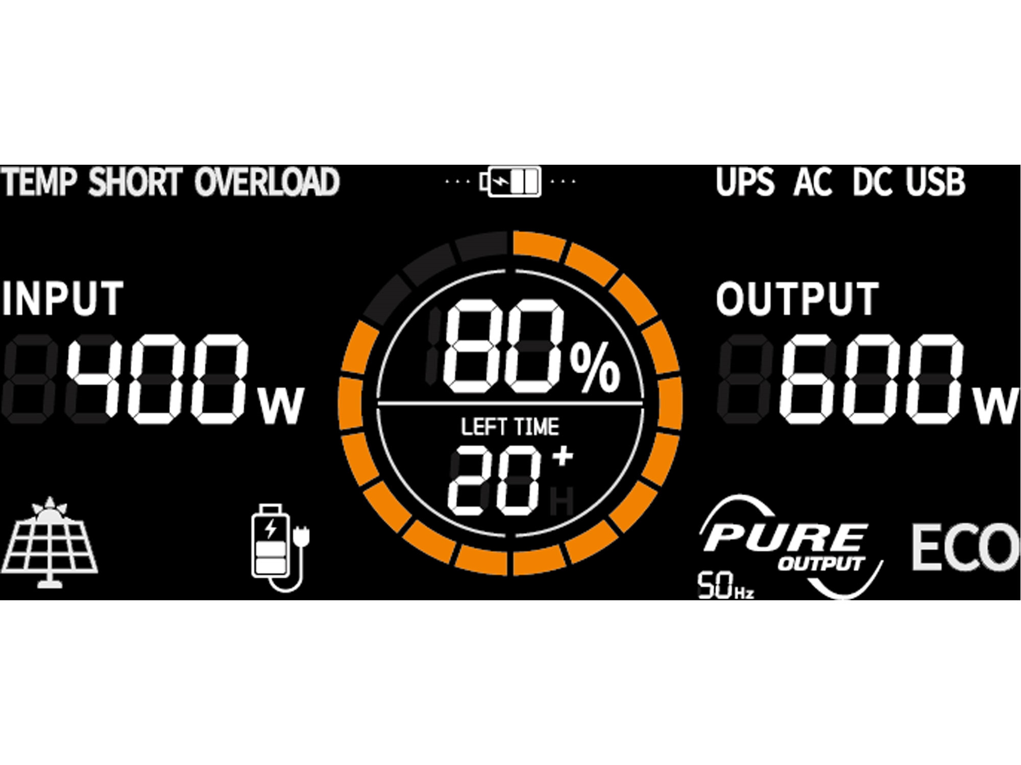 Nabíjecí záložní bateriová stanice Heron 600W 8896800, 512Wh