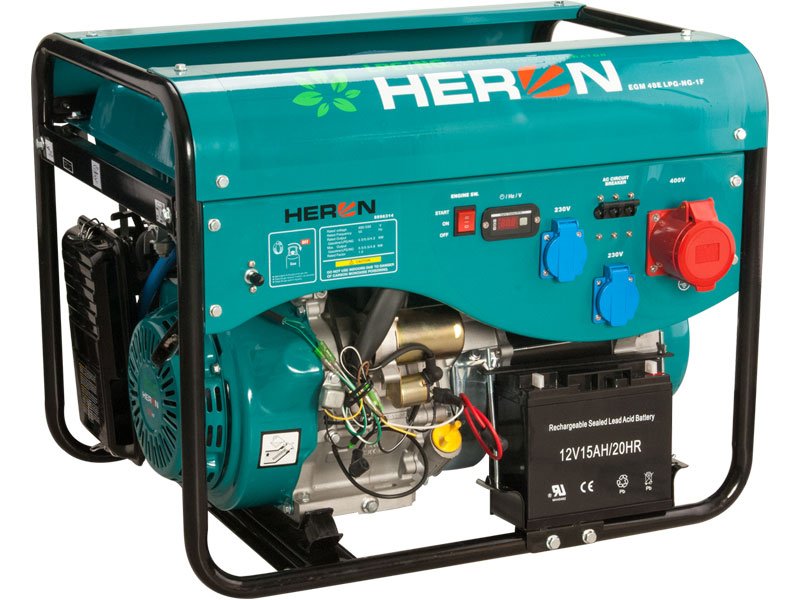 Plynová elektrocentrála HERON LPGG 43-3F