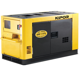 Třífázová naftová elektrocentrála KIPOR KDE16STA3
